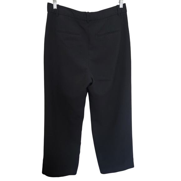 Aritzia Wilfred Effortless Pant Black Sz 14 Wide Leg Slack Capsule Work Business - Picture 4 of 16